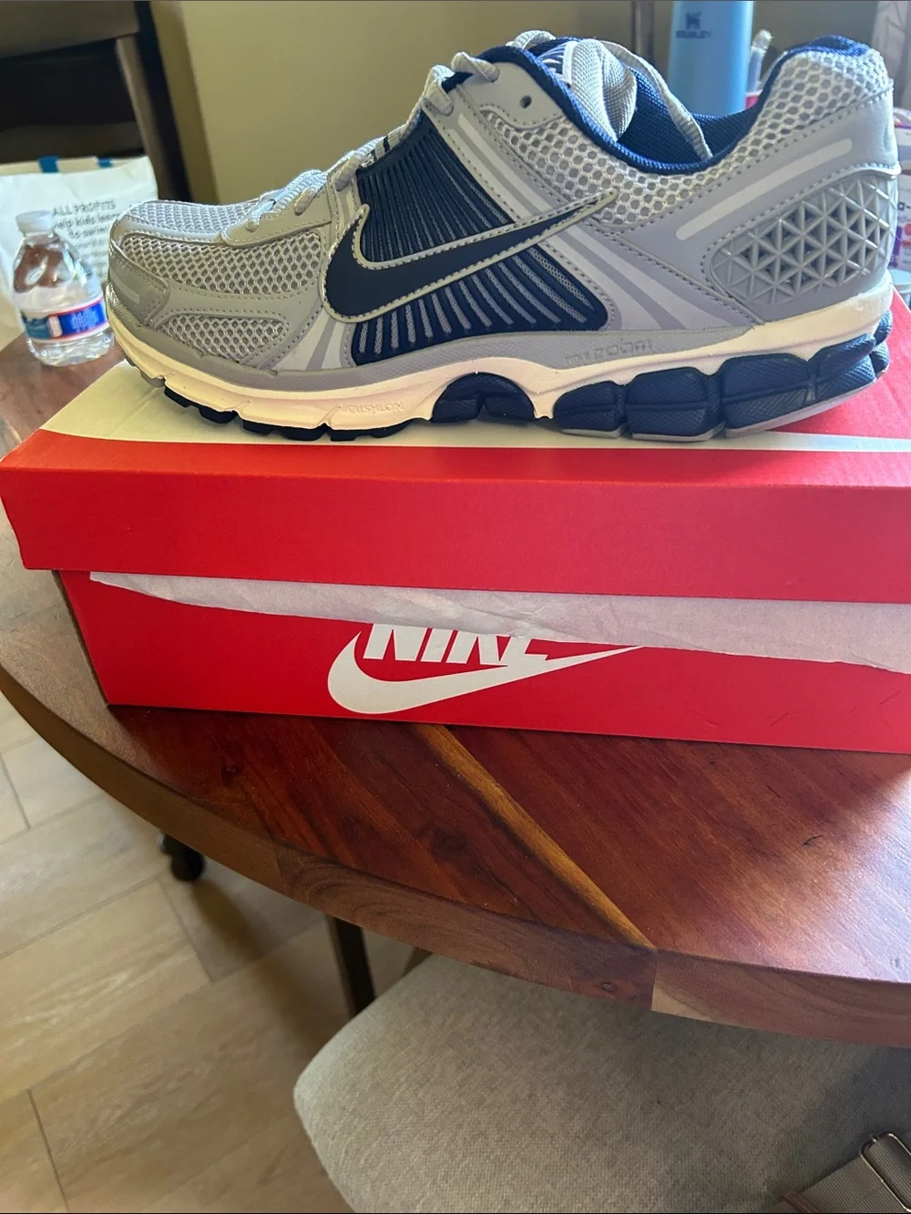 Nike Men’s Athletic Shoes - Gray and Navy Blue